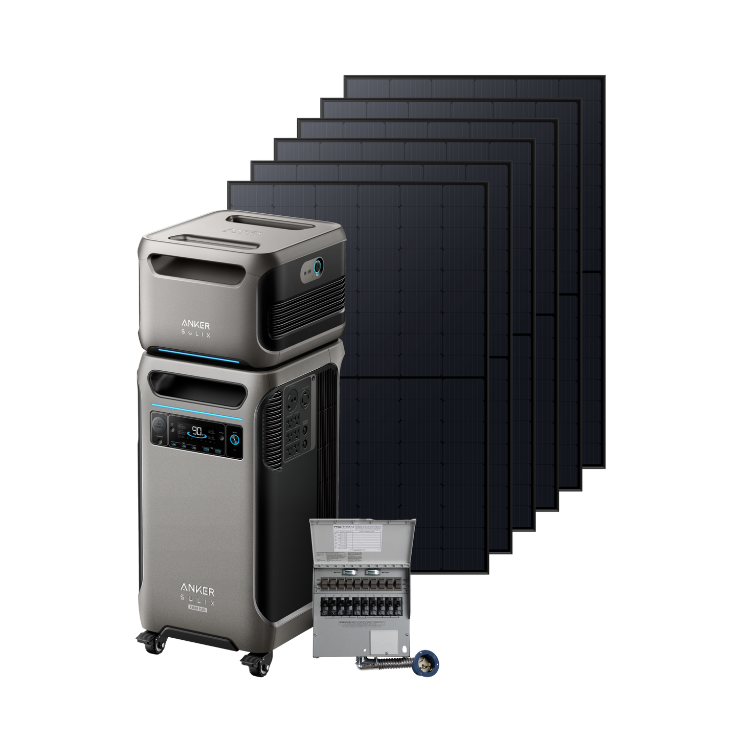 Anker SOLIX F3800 Plus + Expansion Battery + Home Backup Kit - NEW