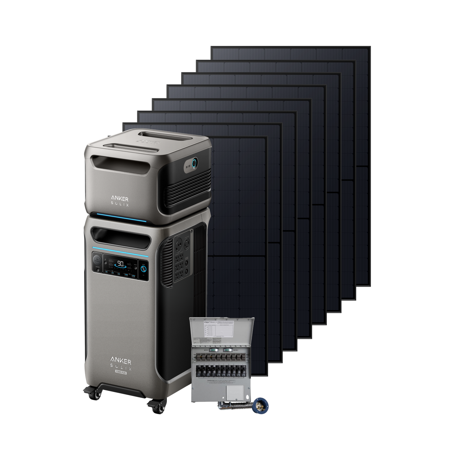 Anker SOLIX F3800 Plus + Expansion Battery + Home Backup Kit - NEW