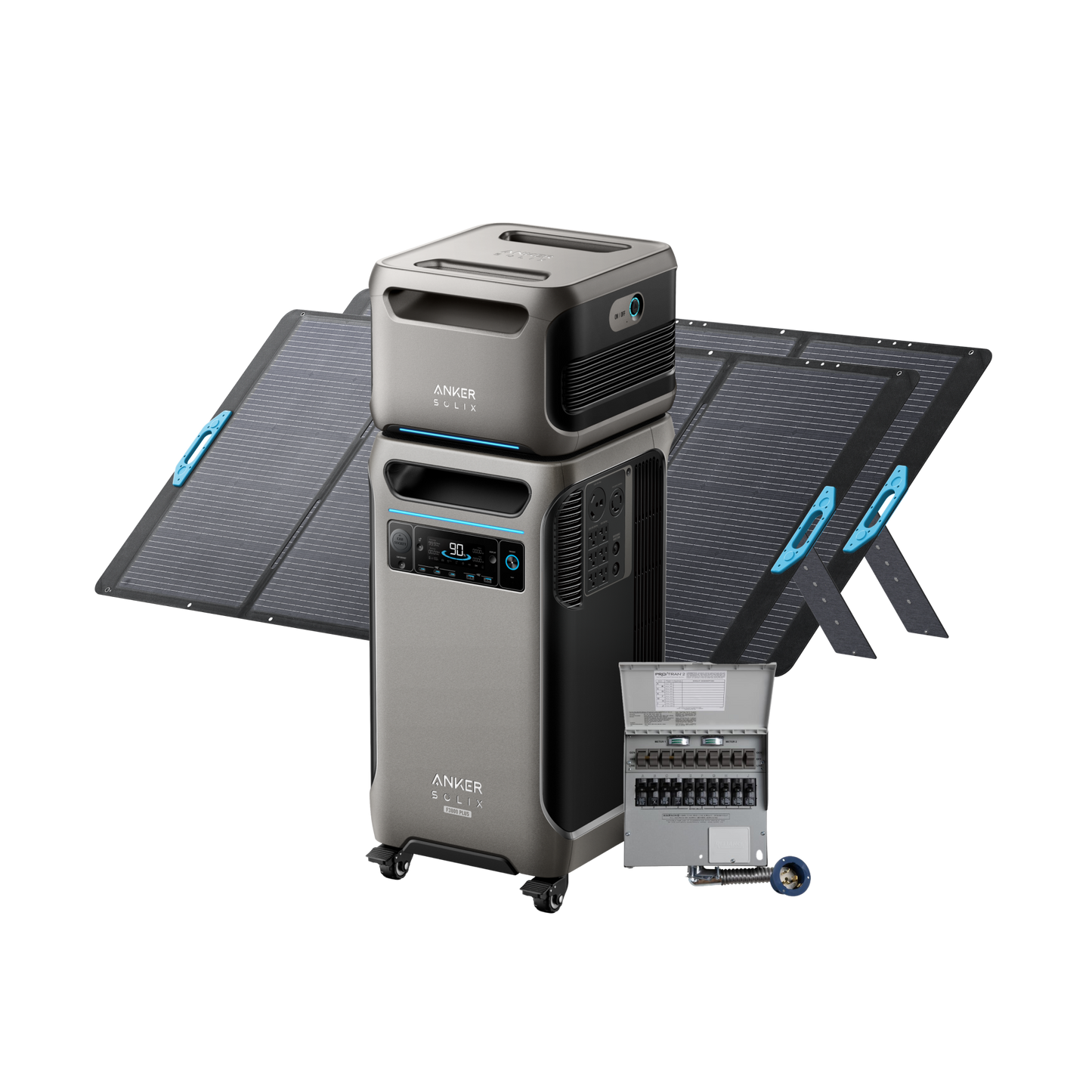 Anker SOLIX F3800 Plus + Expansion Battery + Home Backup Kit - NEW