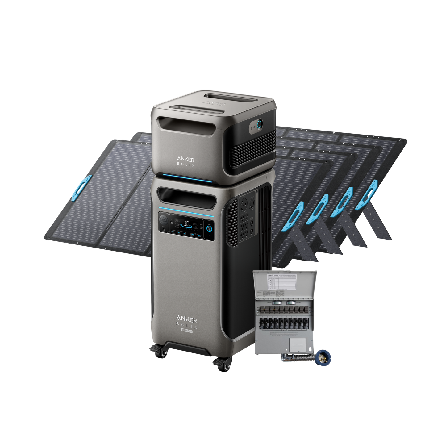 Anker SOLIX F3800 Plus + Expansion Battery + Home Backup Kit - NEW