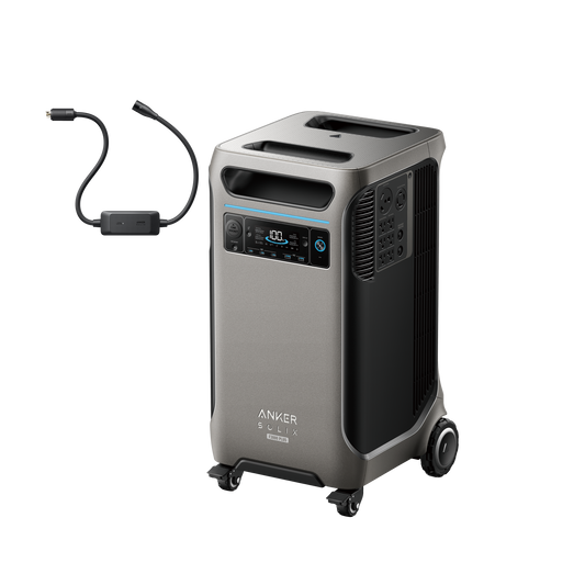 Anker SOLIX F3800 Plus + Generator Input Adapter