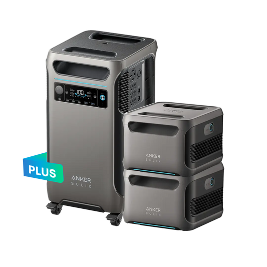 Anker SOLIX F3800 Plus + 2× Expansion Battery