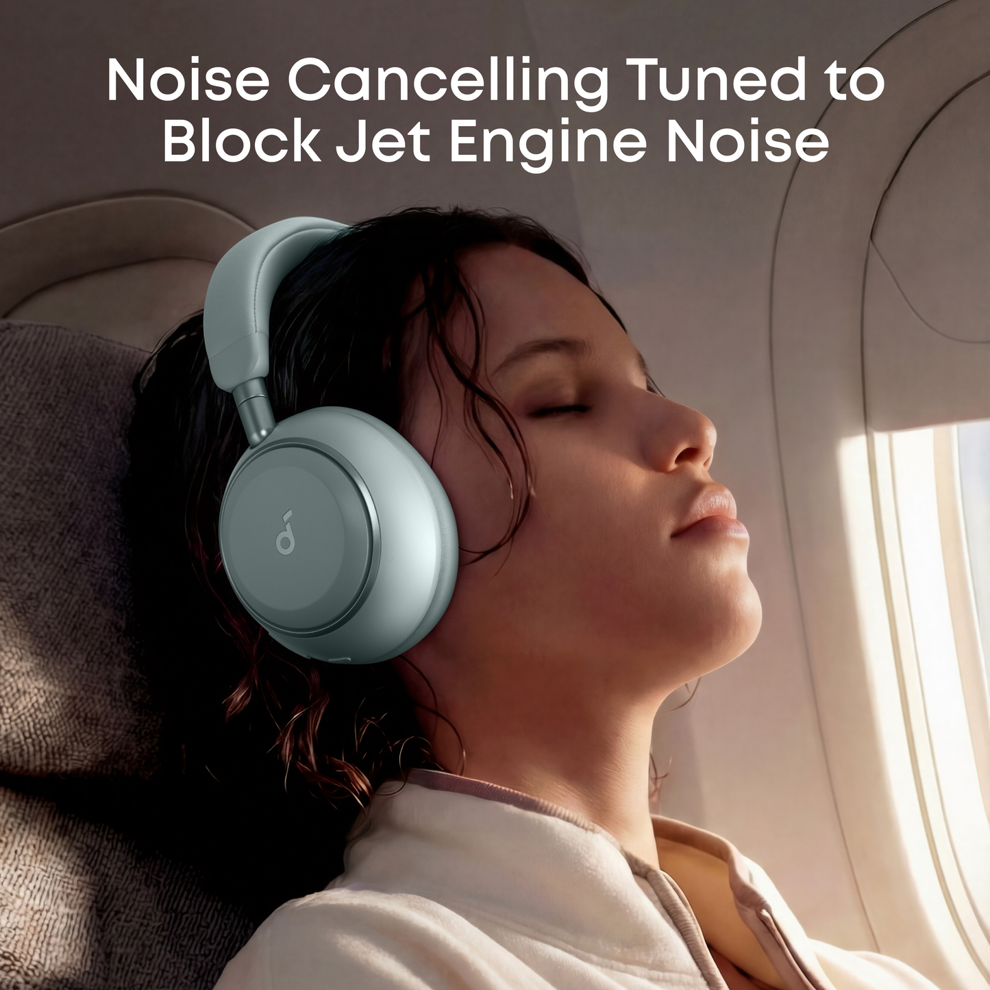 soundcore Space 2 | Comfortable Noise Cancelling Headphones with All-Day Wearing