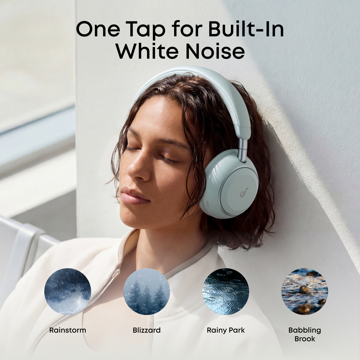 soundcore Space 2 | Comfortable Noise Cancelling Headphones with All-Day Wearing