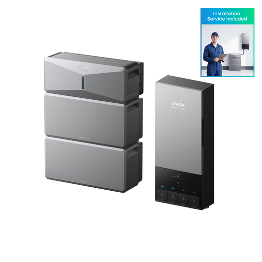 E10 (Power Module + 2× Battery) + Power Dock + Flat-Rate Installation Sevice