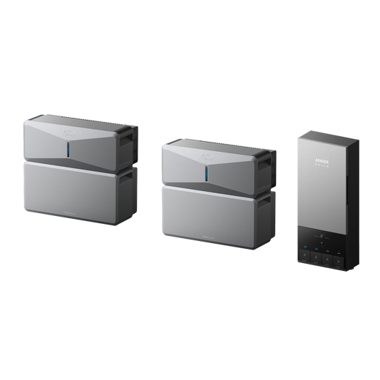 2× Anker SOLIX E10 (2× Power Module + 2× Battery) + Power Dock