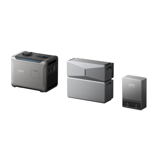 Anker SOLIX E10 + Smart Inlet Box + Smart Generator 5500 (Tri-Fuel)