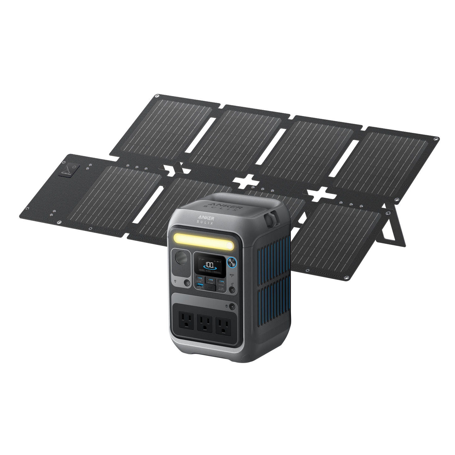 Anker SOLIX <b>C300</b> Solar Generator + 60W Solar Panel（oso）