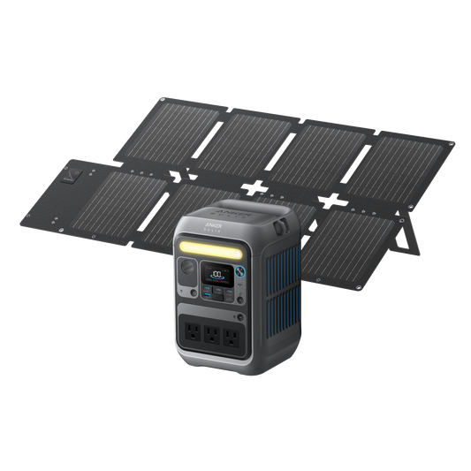 Anker SOLIX <b>C300</b> Solar Generator + 60W Solar Panel（oso）