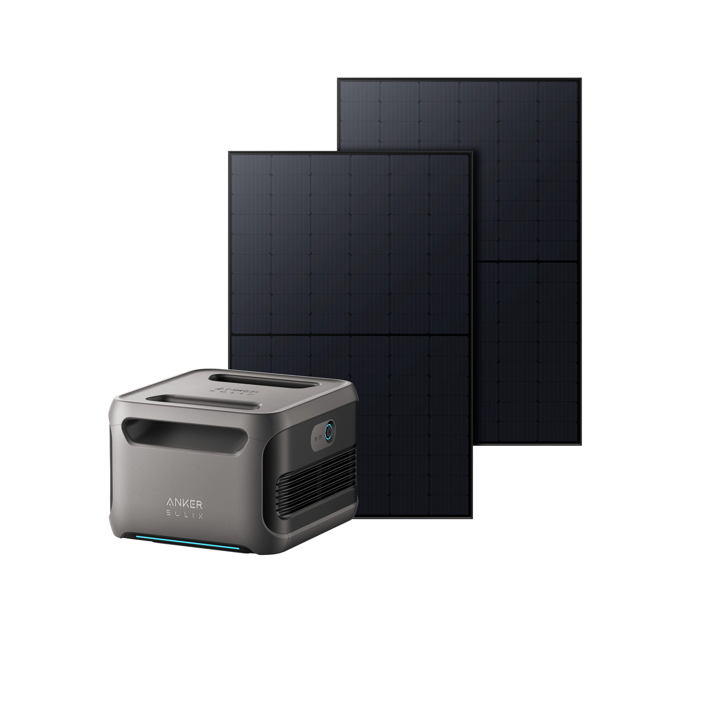 Anker SOLIX BP3800 Expansion Battery + 2× 410W Rigid Solar Panels