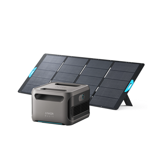 Anker SOLIX BP3800 Expansion Battery + 400W Portable Solar Panel