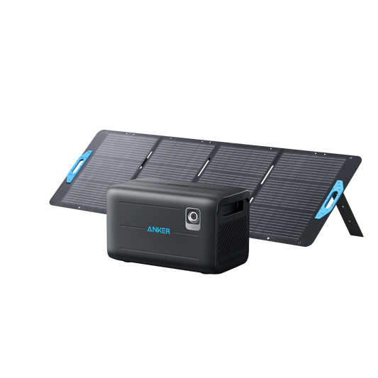 Anker SOLIX BP2000 Expansion Battery + 200W Portable Solar Panel