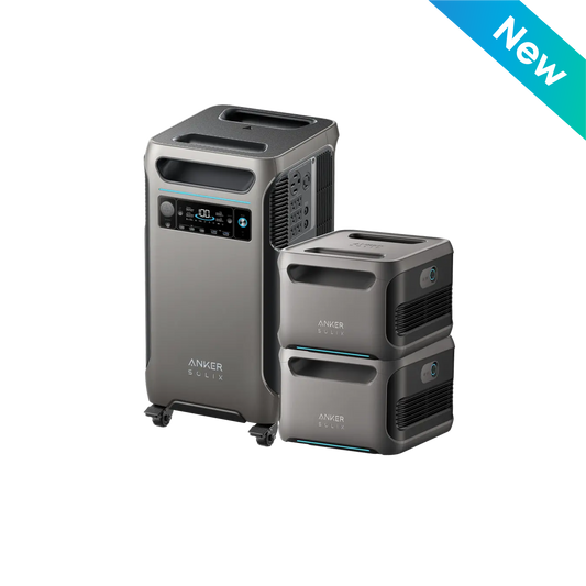 Anker SOLIX F3800 Plus + 2× Expansion Battery