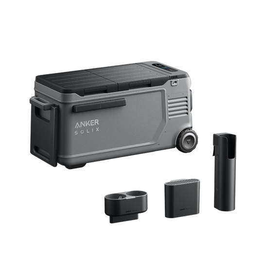 Anker SOLIX EverFrost 2 58L Electric Cooler + Road Trip Kit