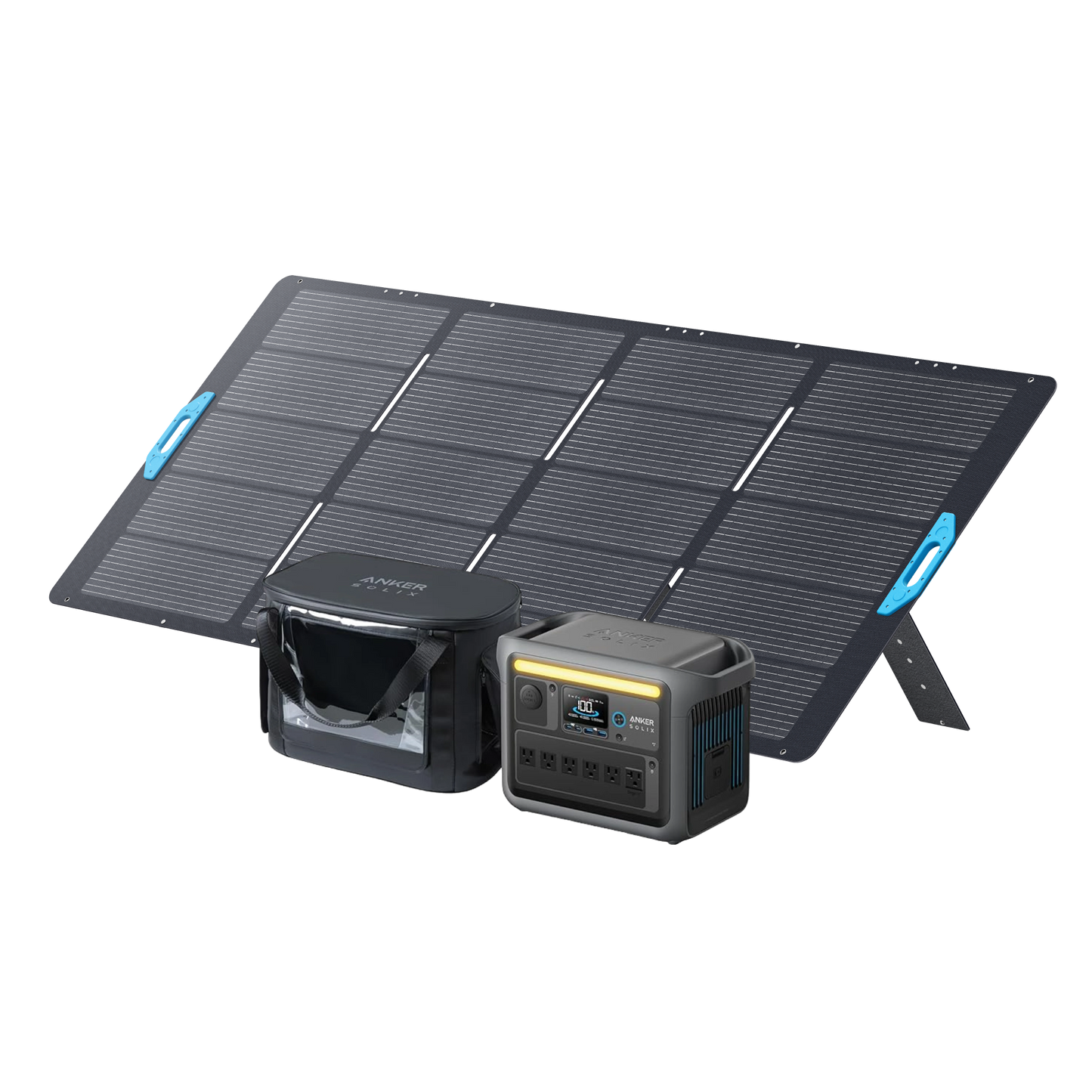 Anker SOLIX C1000 Portable Power Station + Water Resistant Bag
