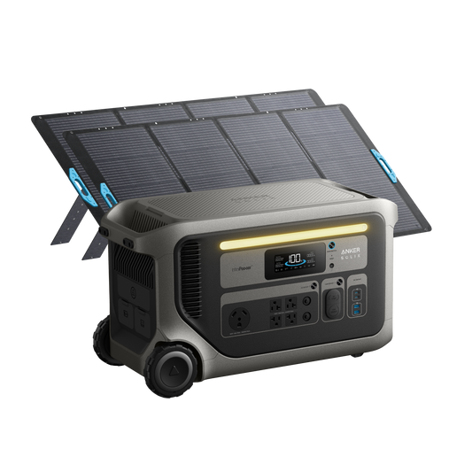 Anker SOLIX F3000 + 2× 400W Solar Panel