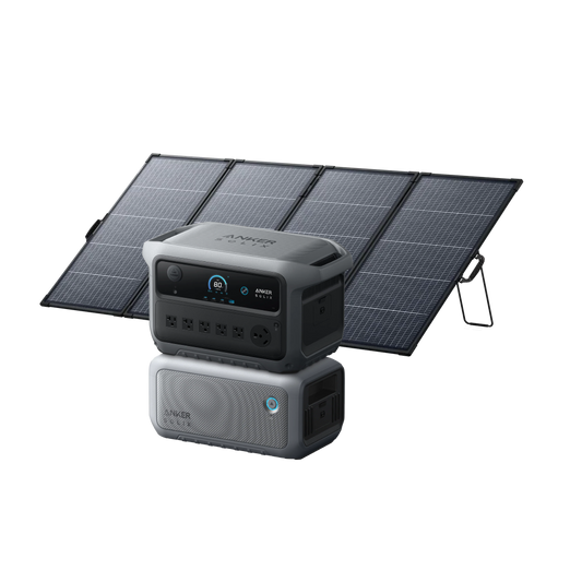 Anker SOLIX C2000 Gen 2 + Expansion Battery + 400W Solar Panel