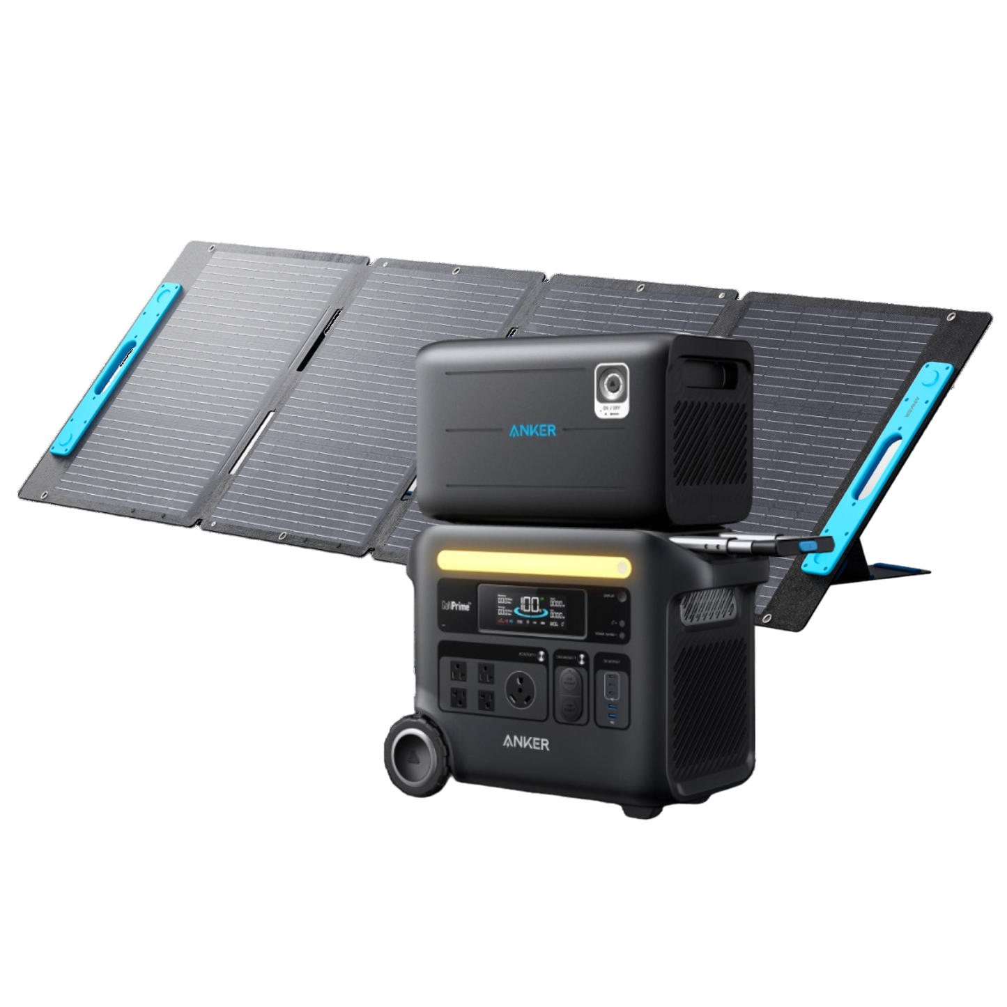 Anker SOLIX F2600 + Expansion Battery + 200W Solar Panel