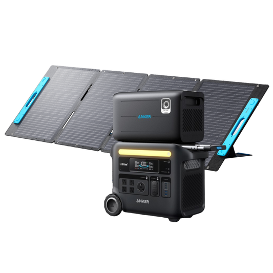 Anker SOLIX F2600 + Expansion Battery + 200W Solar Panel