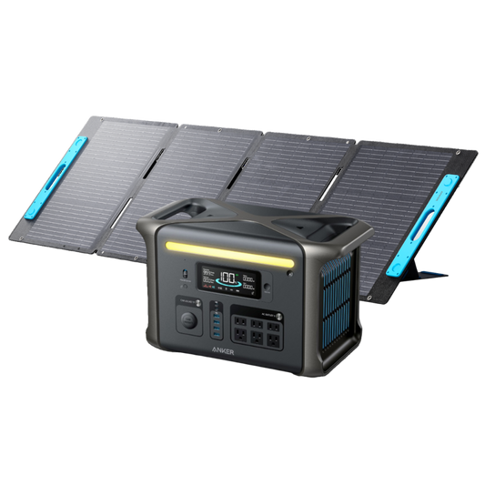 Anker SOLIX F1500 Solar Generator + 200W Solar Panel