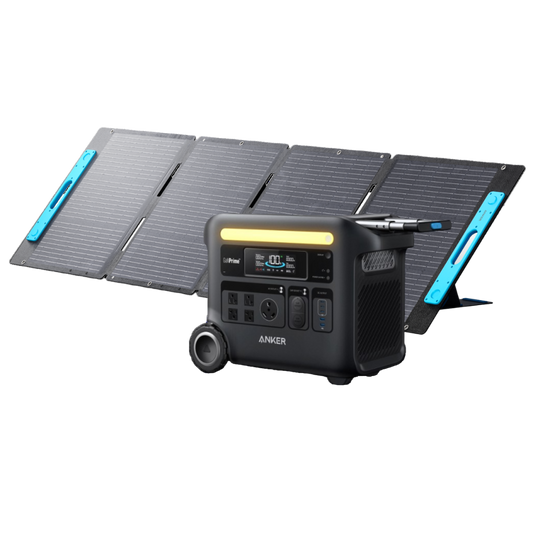 Anker SOLIX F2600 Solar Generator + 200W Solar Panel