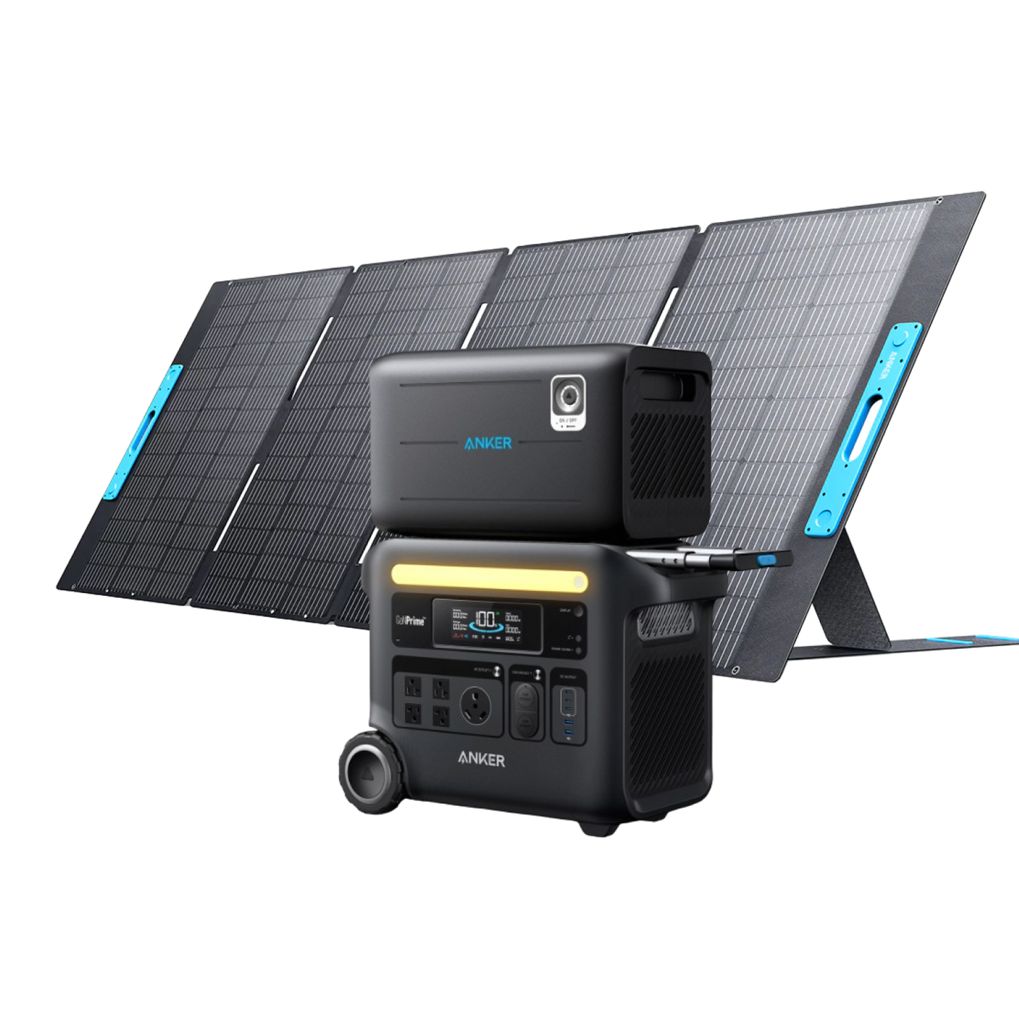 Anker SOLIX F2600 + Expansion Battery + 400W Solar Panel