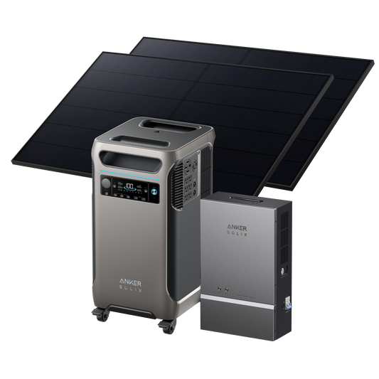 Anker SOLIX F3800 + Smart Home Power Kit + 2× 410W Rigid Solar Panels