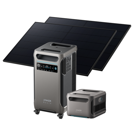 Anker SOLIX F3800 + Expansion Battery + 2× 410W Rigid Solar Panels