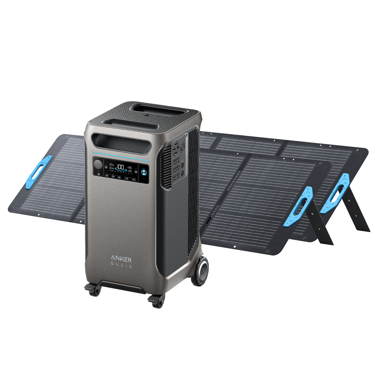 Anker SOLIX F3800 Solar Generator + 2× 200W Solar Panels
