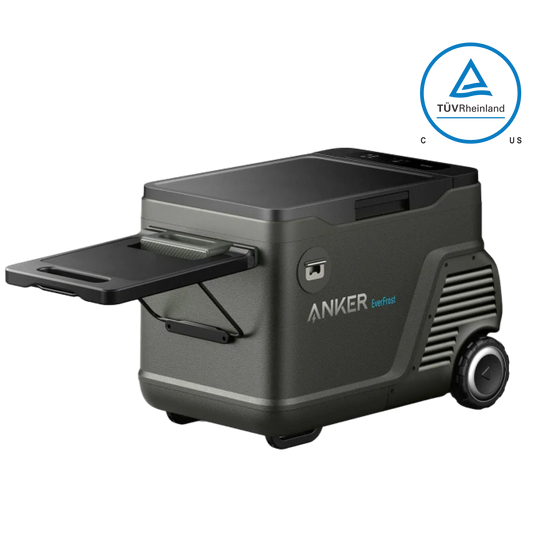 Anker EverFrost Portable Cooler 30 with New 299Wh Battery, Powered by AC/DC/Solar