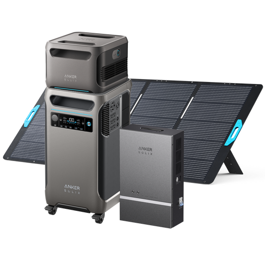 Anker SOLIX F3800 + Expansion Battery + Smart Home Power Kit + 400W Solar Panel