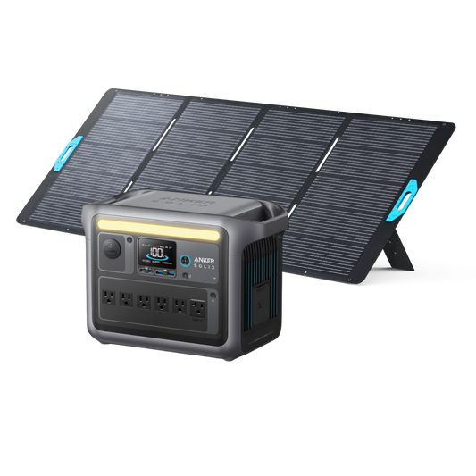 Anker SOLIX C1000 Solar Generator + 400W Solar Panel