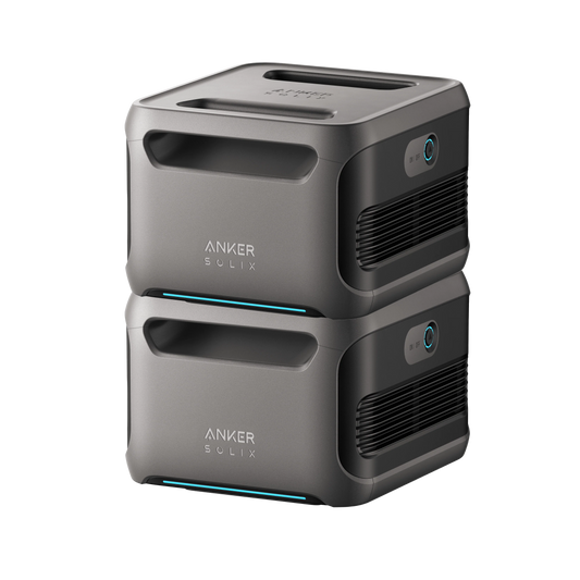 2× Anker SOLIX BP3800 Expansion Battery (3840Wh LFP) - Firework