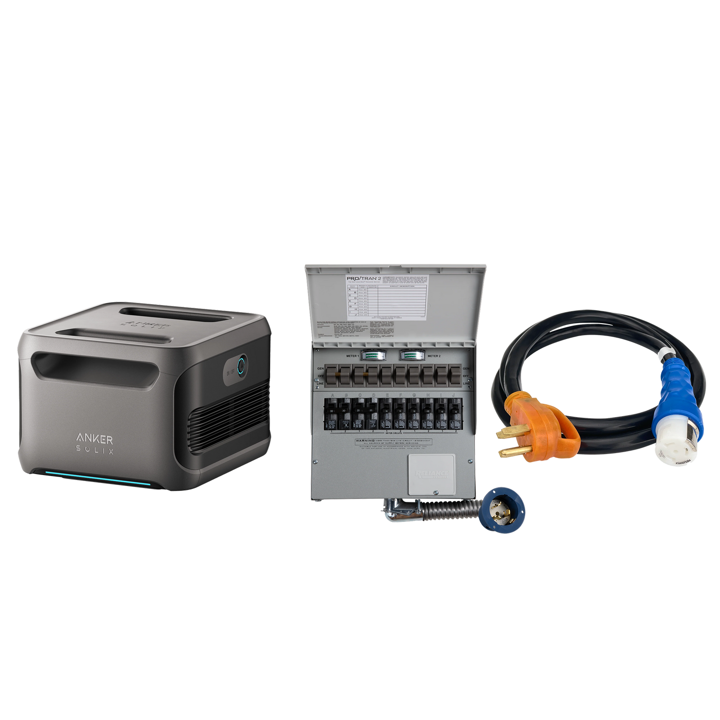 Anker SOLIX BP3800 Expansion Battery + Home Backup Kit