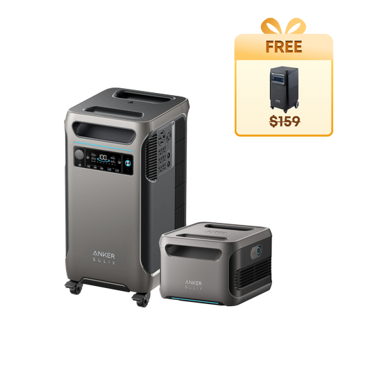 Anker SOLIX F3800 + Expansion Battery + Free Protective Cover - Firework