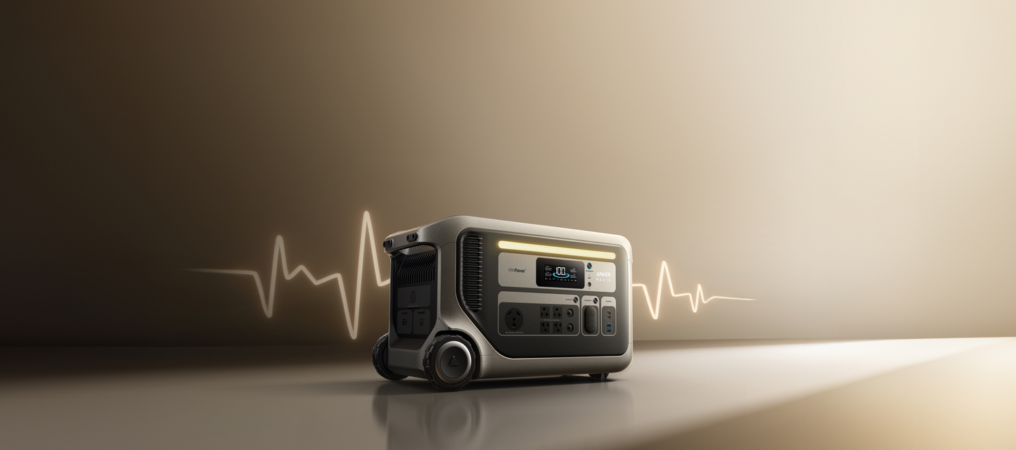 2× Anker SOLIX F3000 Portable Power Station
