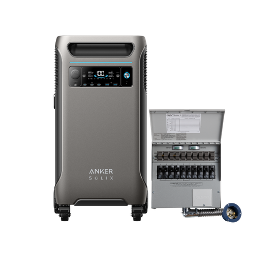 Subscriber Offer | Anker SOLIX F3800 + Home Backup Kit (Transfer switch+cable)